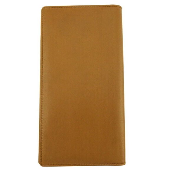 Authentic GUCCI length wallet G mark beige leather - Picture 2 of 9